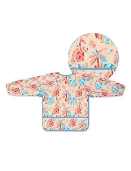 BabyOno: Αδιάβροχη σαλιάρα με μακρύ μανίκι 2-4years - Jungle - Image 5