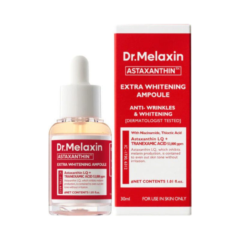 Dr. Melaxin Astaxanthin Brightening Ampoule Ορός Προσώπου Για Λάμψη 30ml
