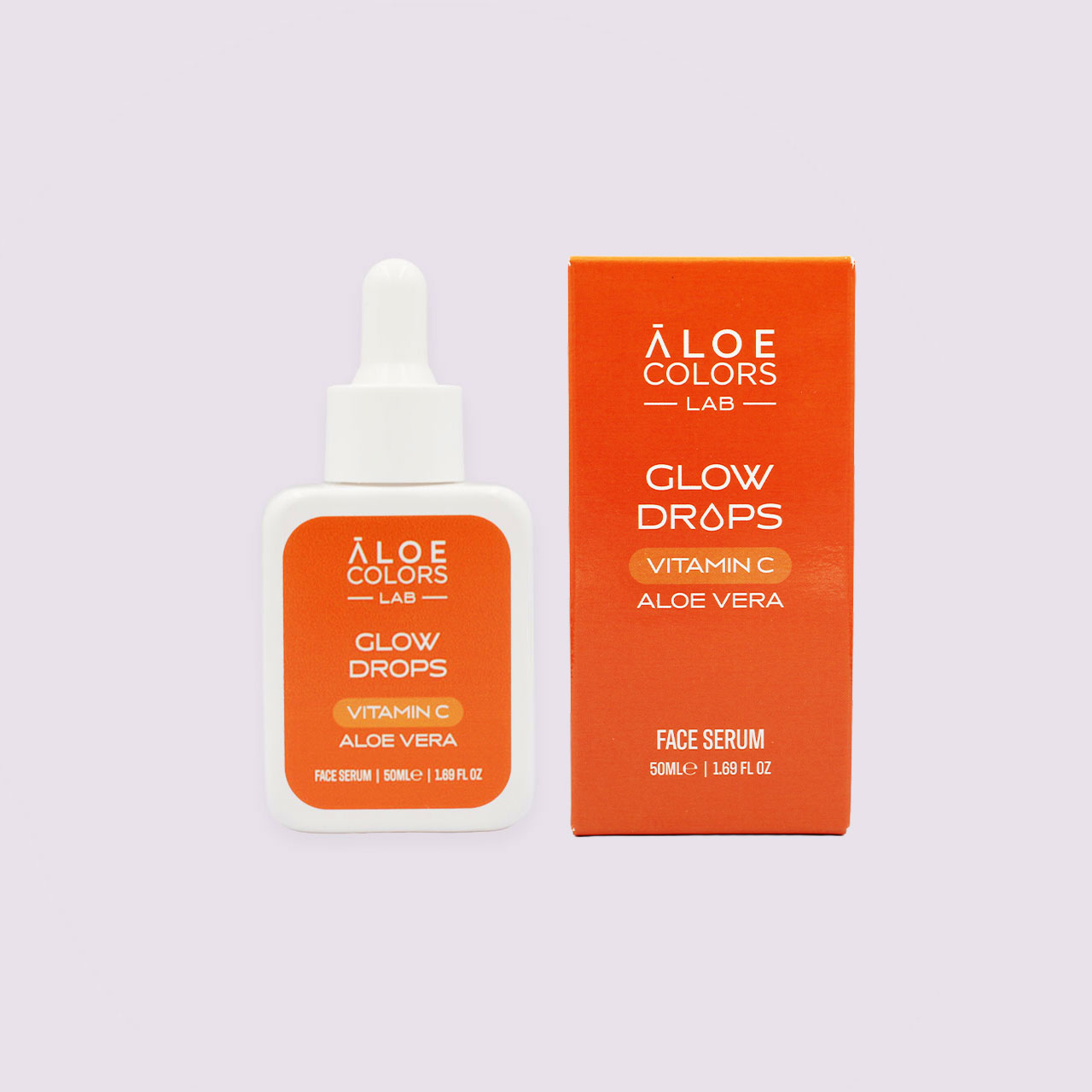 Aloe Colors Face Serum Glow Drops Vit C 50ml