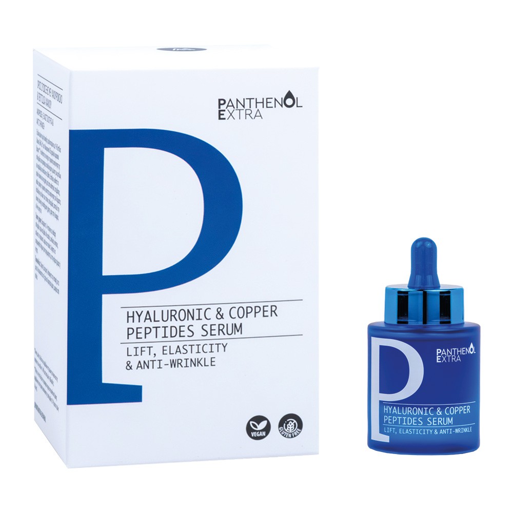 Panthenol Extra Hyaluronic & Copper Peptides Serum 30ml Εξειδικευμένος ορός σύσφιξης
