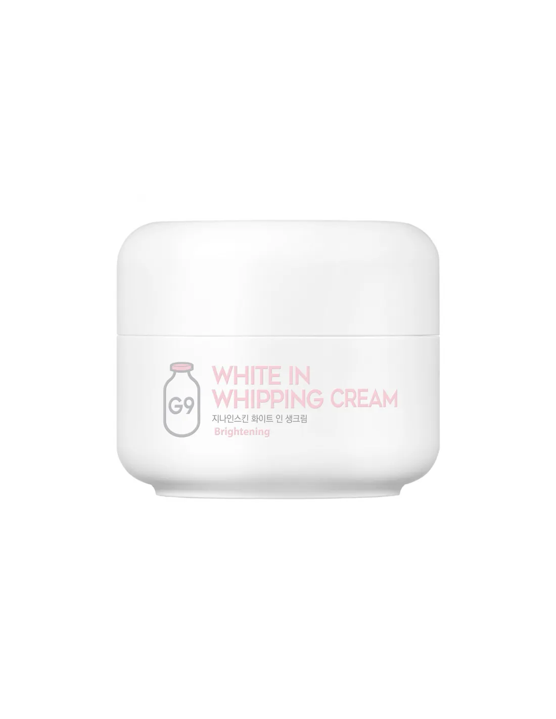 G9SKIN White In Milk Whipping Cream 50g – Ενυδατική Κρέμα Προσώπου για Λάμψη και Φωτεινότητα