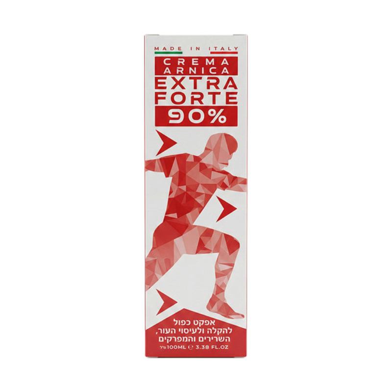 BrandItalia 90% Arnica Gel Extra Forte 100ml – Gel με Arnica για Μώλωπες, Μυϊκούς Πόνους & Πρηξίματα