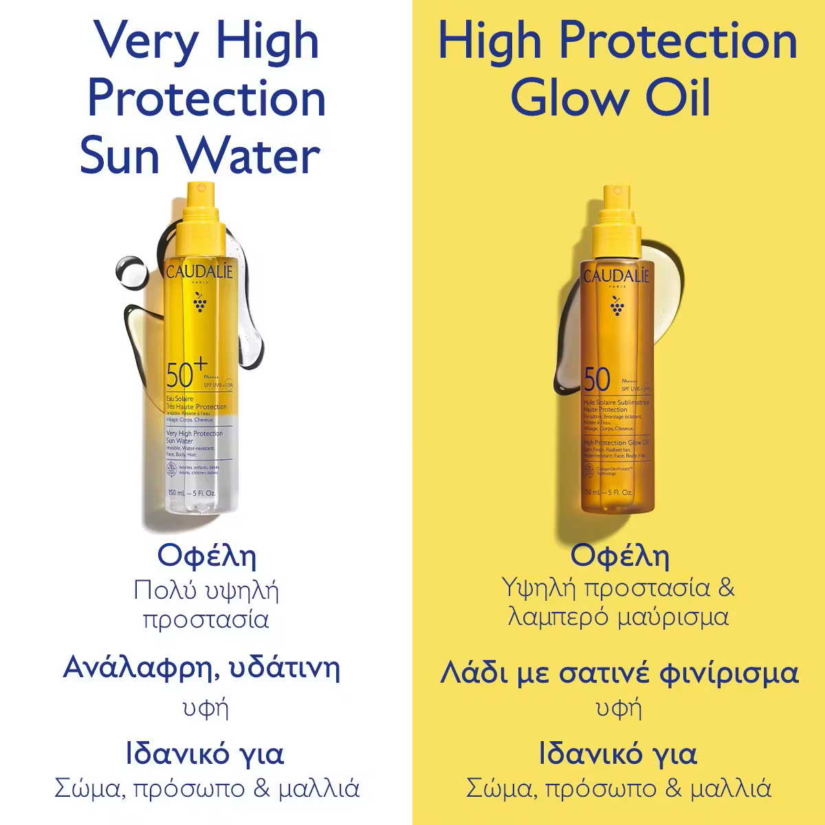 Caudalie High Protection Glow Oil | Αντηλιακό Για Πρόσωπο, Σώμα & Μαλλιά SPF50 - Image 6