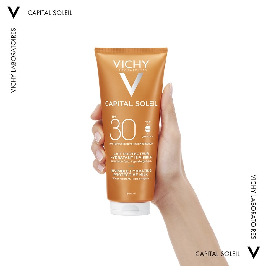 Vichy Capital Soleil Hydrating Milk SPF30 Αντηλιακό Γαλάκτωμα Σώματος με Υαλουρονικό Οξύ 300ml - Image 3