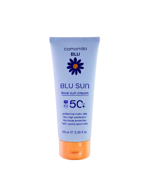 Camomilla Blu | Blu Sun | Αντηλιακό Προσώπου 50SPF 100ml