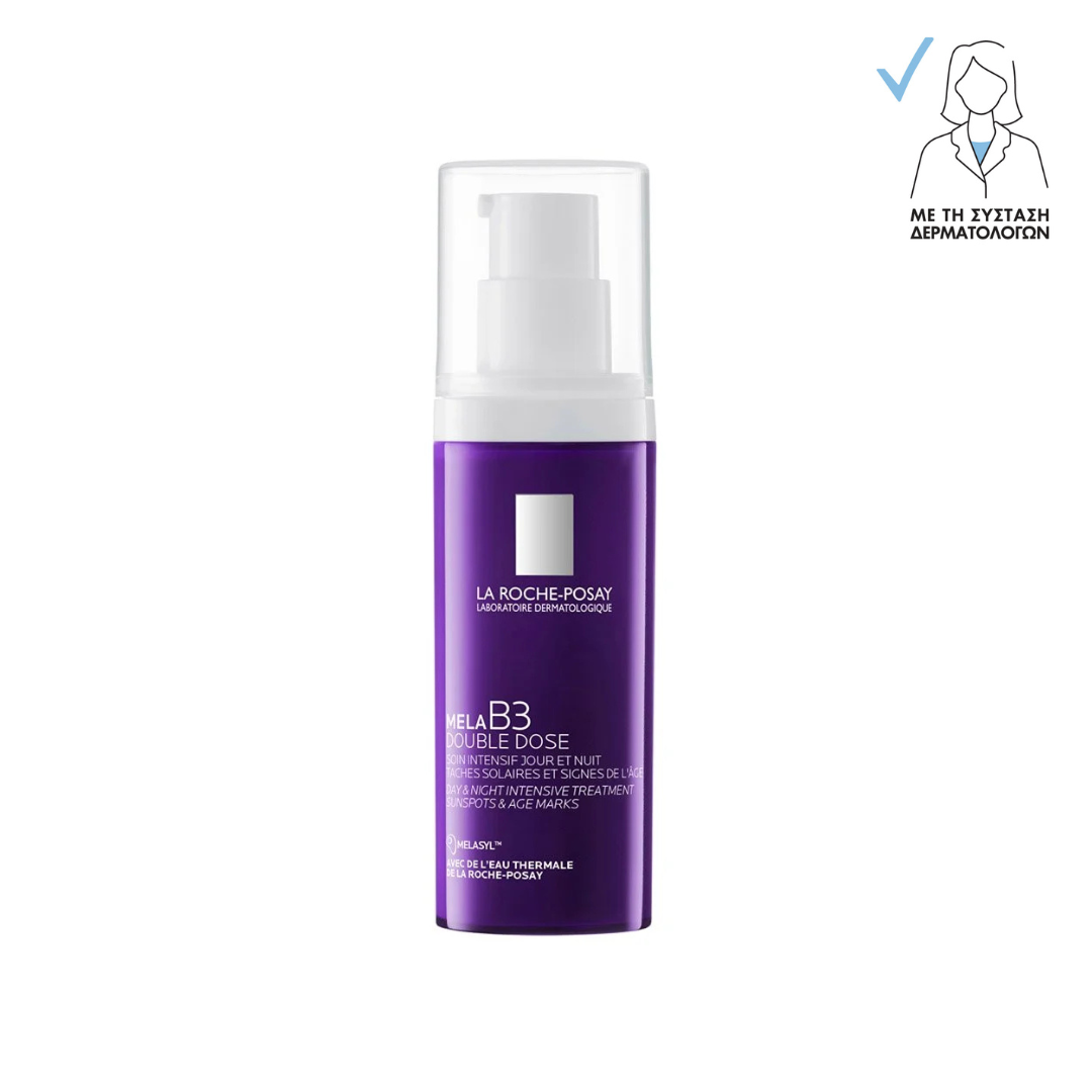 La Roche-Posay Mela B3 Double Dose για Κηλίδες & Σημάδια Γήρανσης – Εντατική Ημέρας & Νύχτας