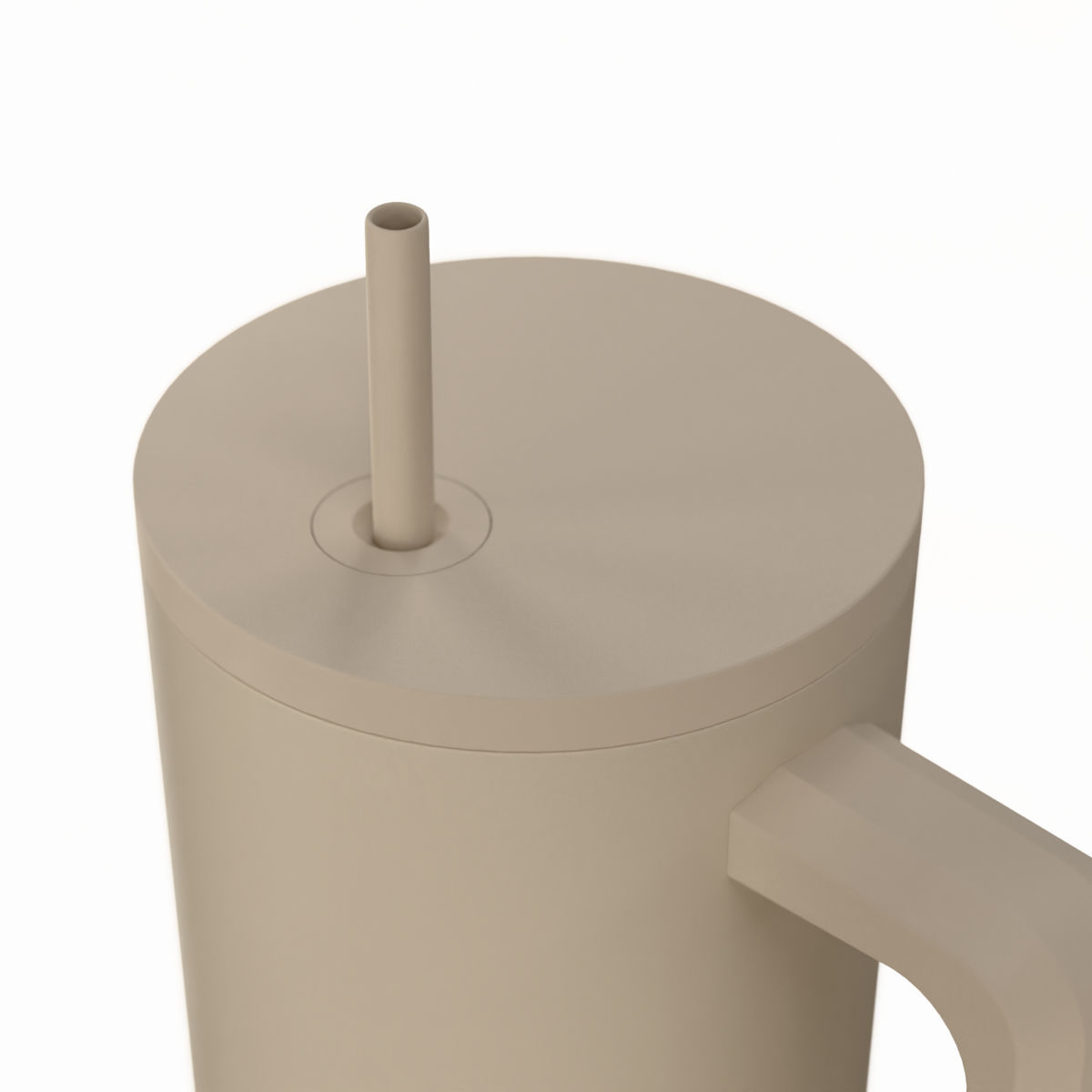 Estia Θερμός Straw Tumbler XL Save The Aegean 900ml Dune - Image 3