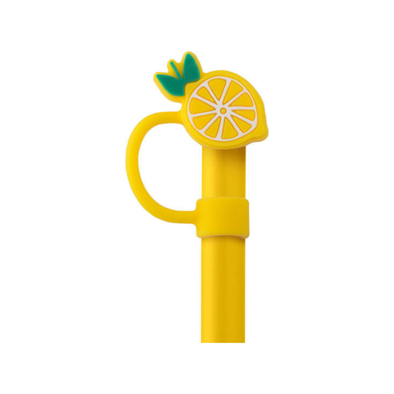 Estia Κάλυμμα Καλαμακιού για Straw Tumbler XL Lemon