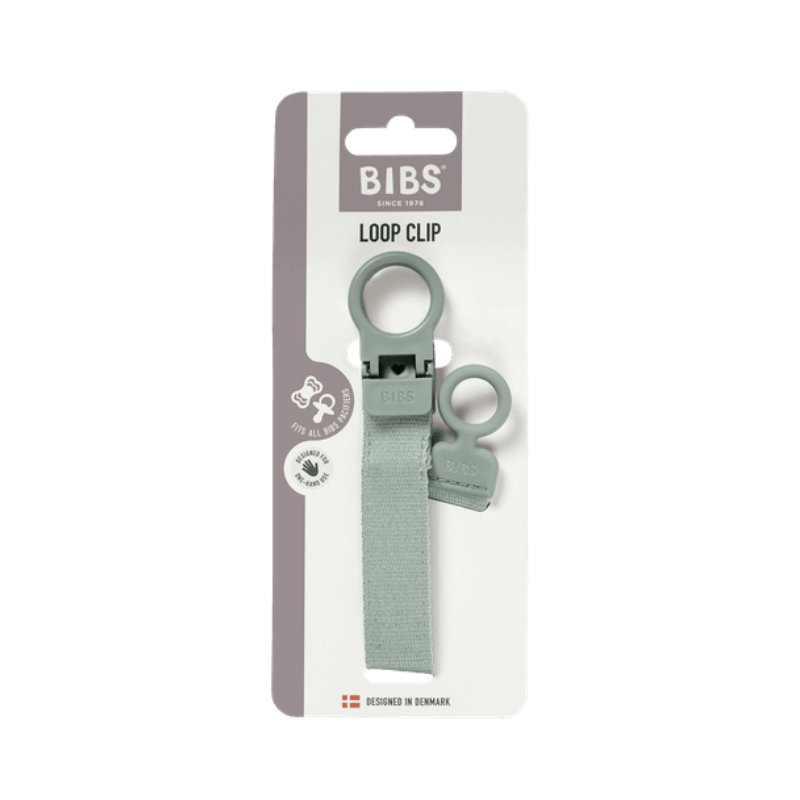 Bibs Κλιπ Πιπίλας Loop - Sage - Image 2
