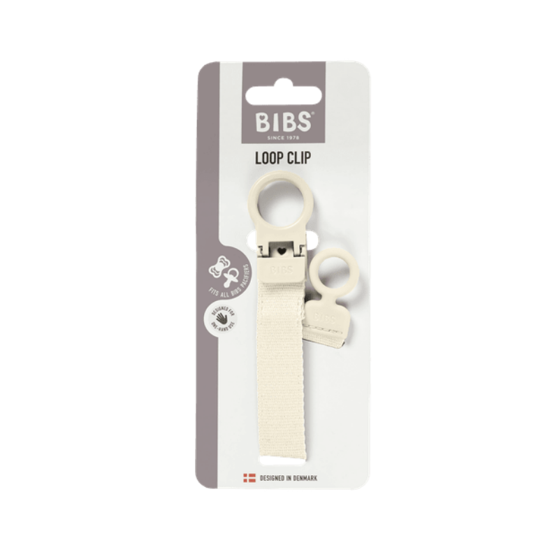 Bibs Κλιπ Πιπίλας Loop - Ivory - Image 2