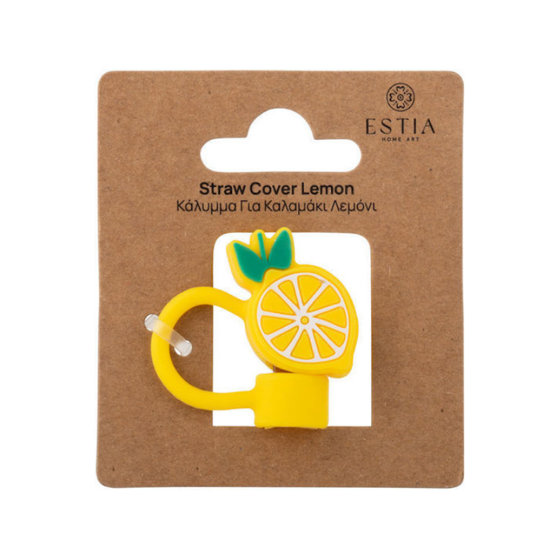 Estia Κάλυμμα Καλαμακιού για Straw Tumbler XL Lemon - Image 2