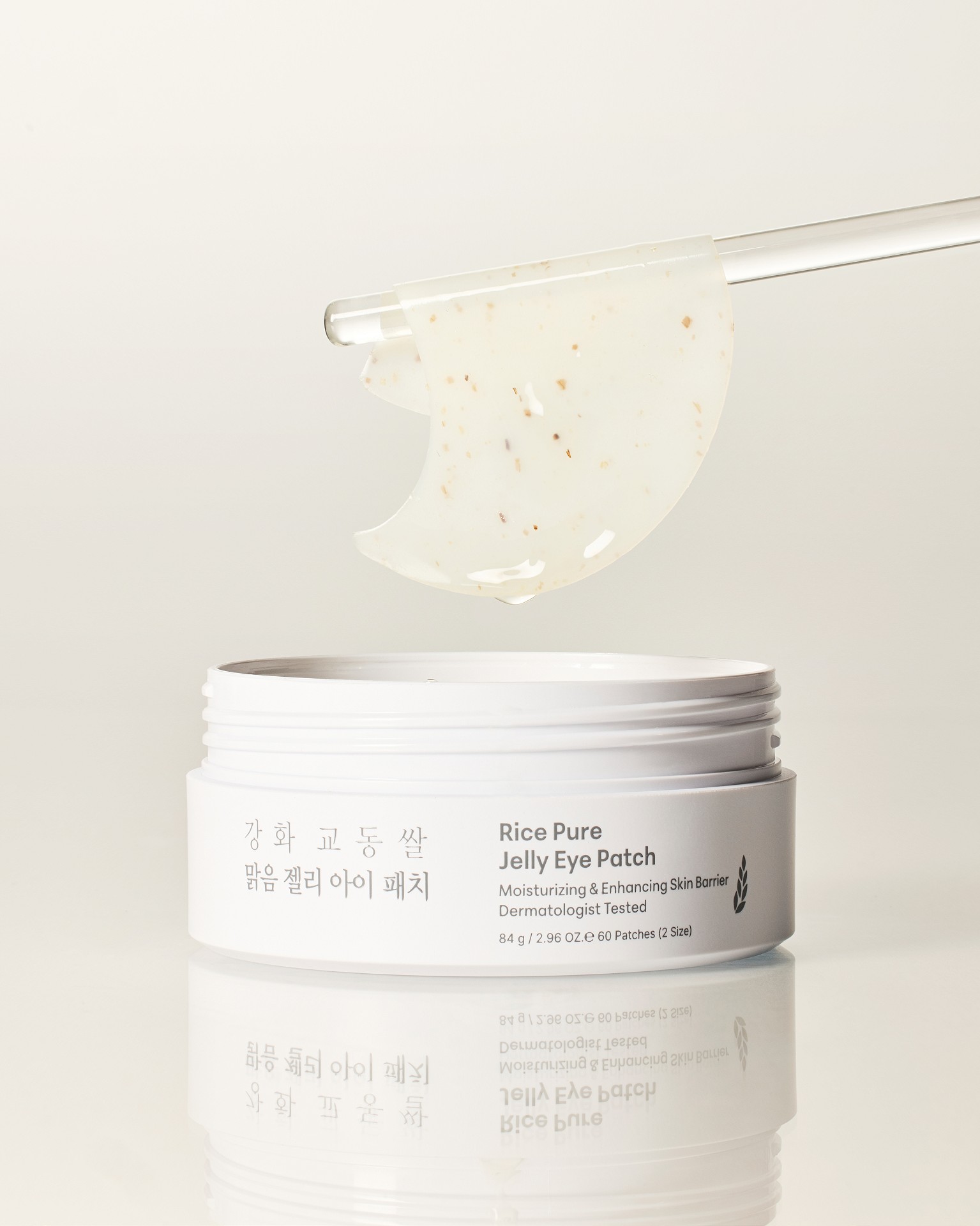 Thank You Farmer Rice Pure Jelly Eye Patches με Εκχύλισμα Ρυζιού & Πέταλα Λωτού 60υμχ - Image 4