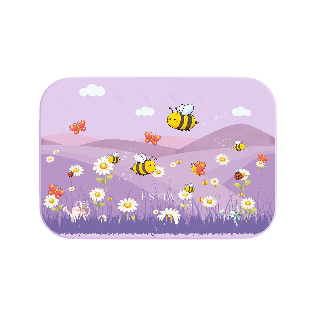 Estia Φαγητοδοχείο Save The Aegean 900ml Mε 2 Ανοξείδωτες Θήκες Garden Friends - Image 2