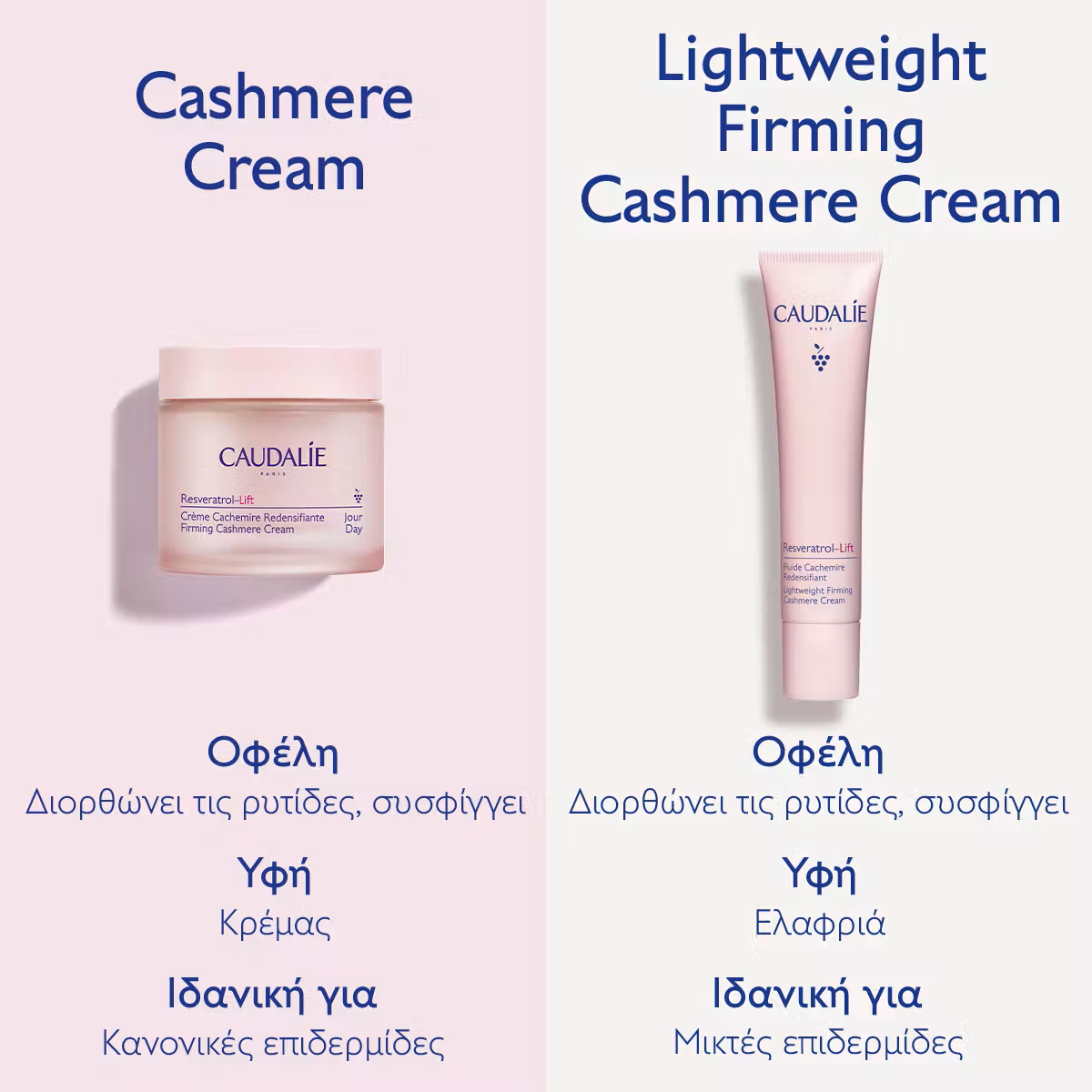 Caudalie Resveratrol-Lift Cashmere Σετ Περιποίησης για Αντιγήρανση & Σύσφιξη 2τμχ - Image 2