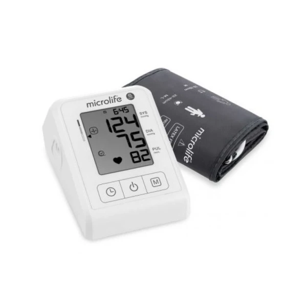Microlife BP B1 Classic Ψηφιακό Πιεσόμετρο Μπράτσου με PAD/IHB, Gentle+ & Μνήμη 30 Μετρήσεων