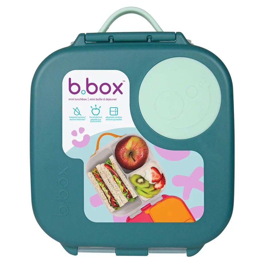B.Box Lunchbox Mini Πλαστικό Παιδικό Δοχείο Φαγητού Πράσινο - Image 3