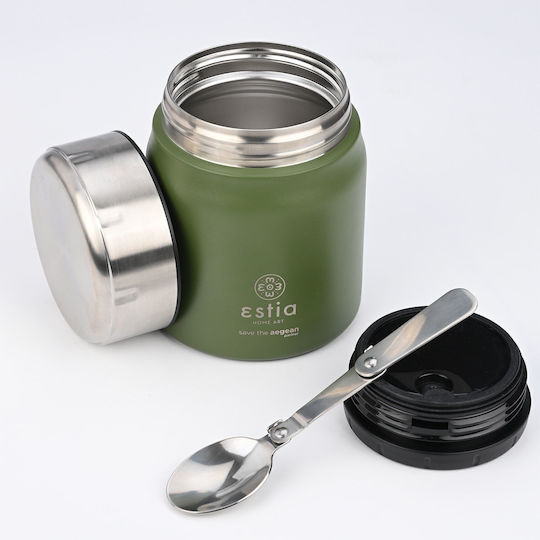 Estia Θερμός Lunch Pot Save The Aegean 0.5lt Forest Spirit