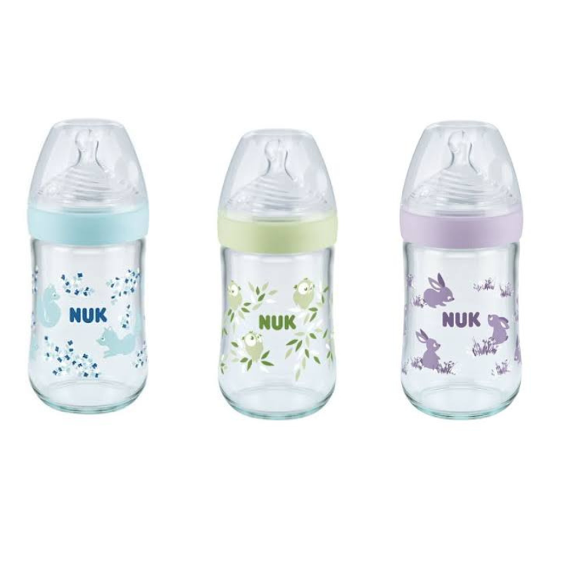 NUK Nature Sense Μπιμπερό με Μαλακή Θηλή, Anti-Colic & Δείκτη Θερμοκρασίας – 240ml