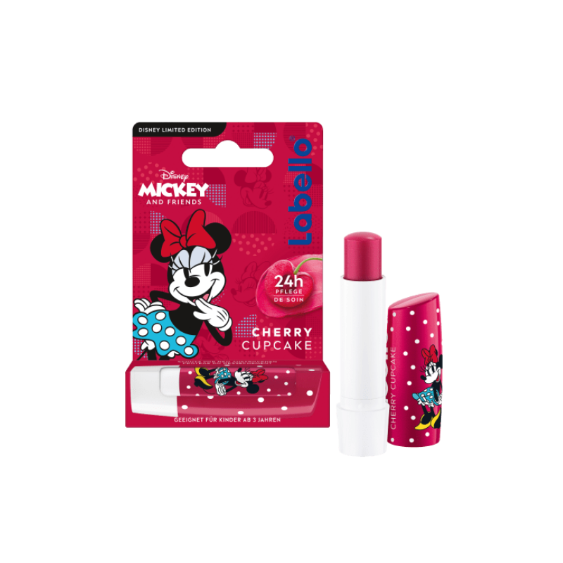 Labello Disney Cherry Cupcake Ενυδατικό Balm Χειλιών Minnie Mouse